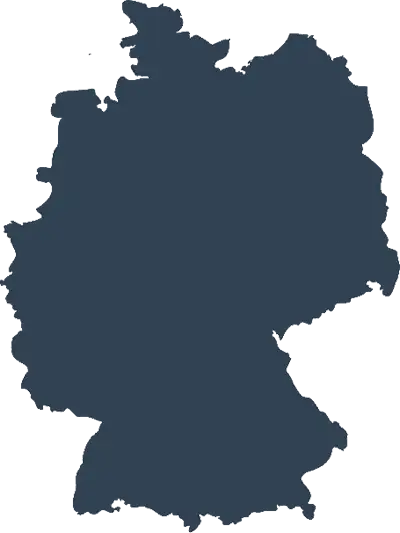 Deutschlandkarte – Abholgebiet Autoankauf Halle (Westf.)